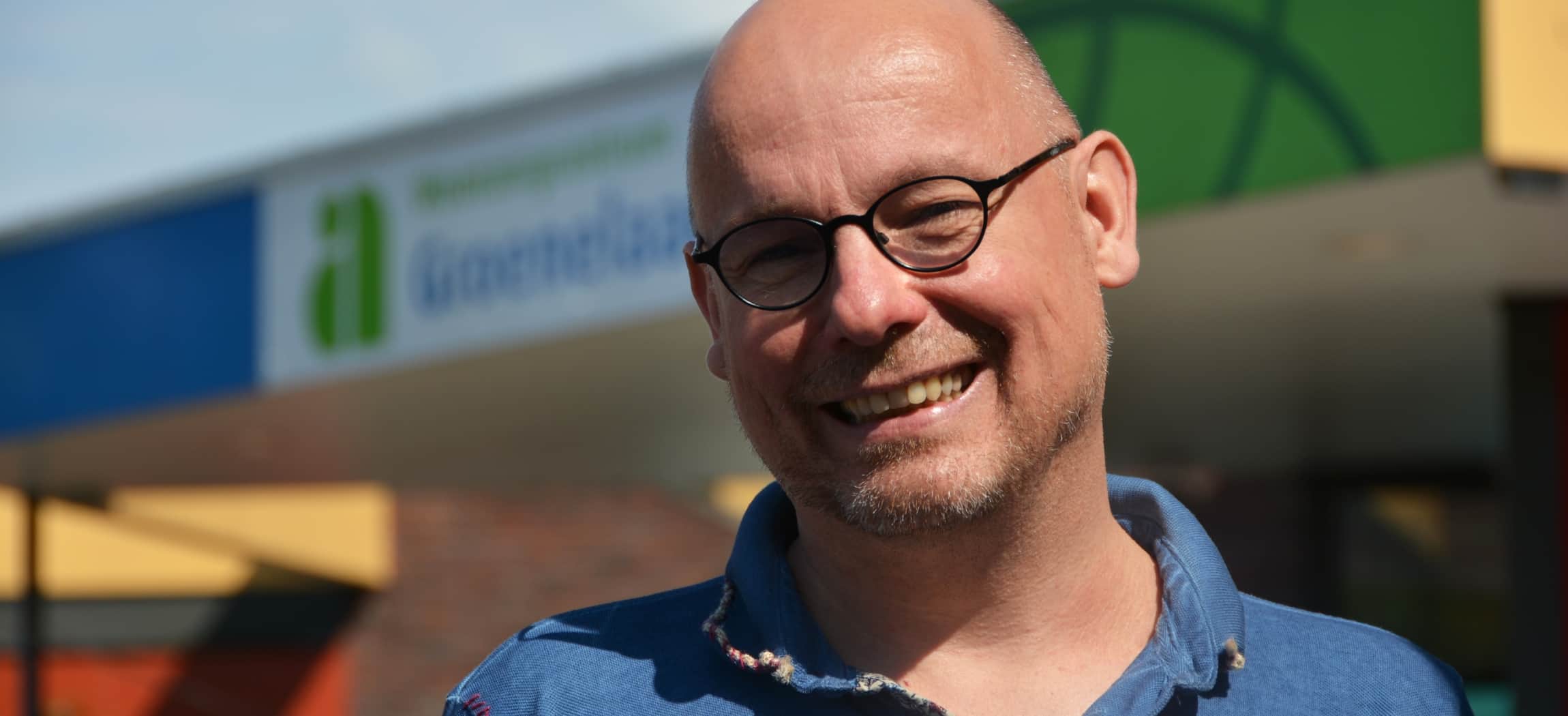 Eric de Rooij staat voor Amstelring locatie Groenelaan