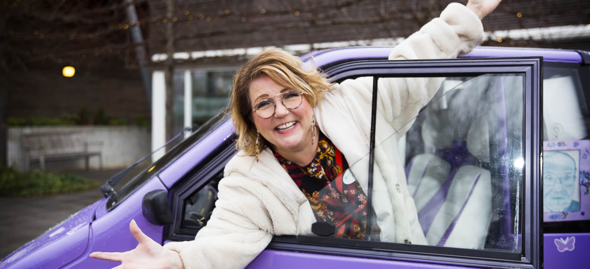 Afbeelding van Met de lila Canta naar het Hoge Heem