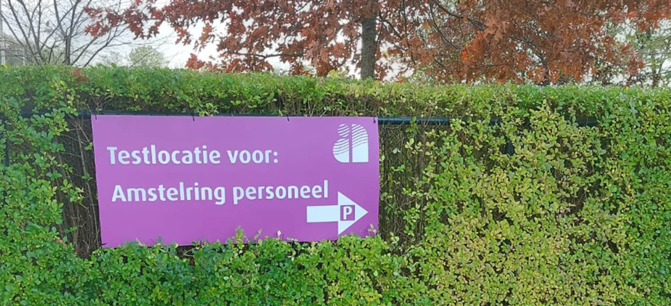 Afbeelding van Eigen corona testlocatie voor medewerkers Amstelring