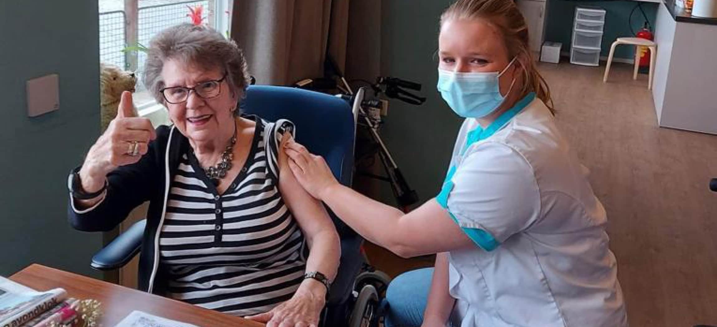 Afbeelding van Vaccineren bewoners is begonnen
