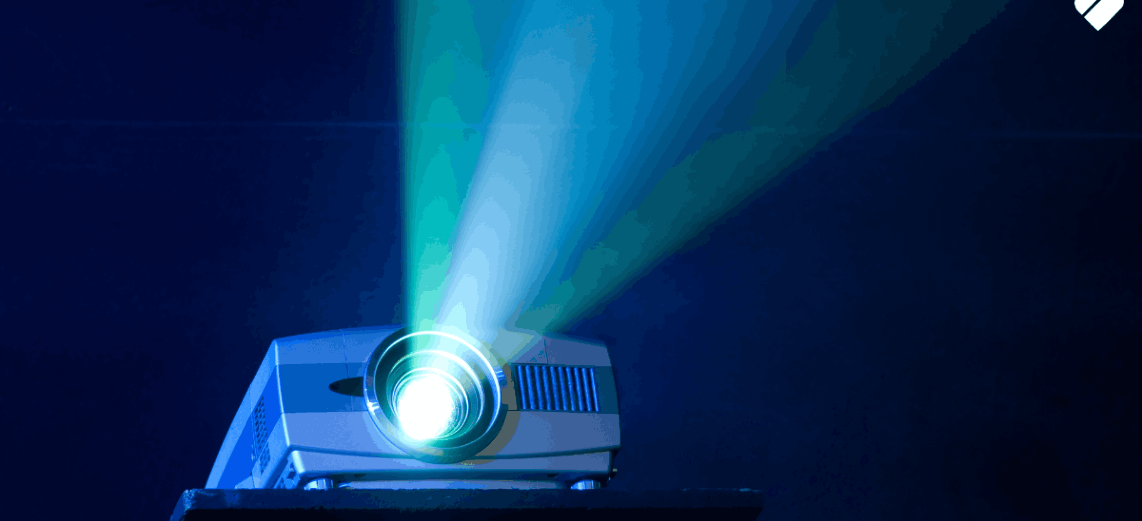 Foto van een projector