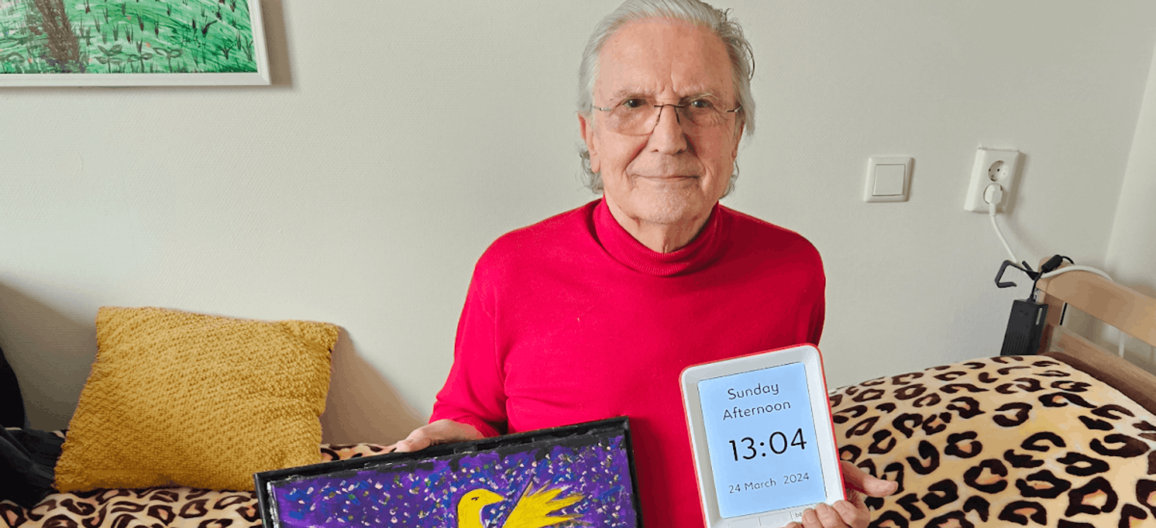 Afbeelding van Meer zelfredzaamheid door de sprekende kalenderklok!