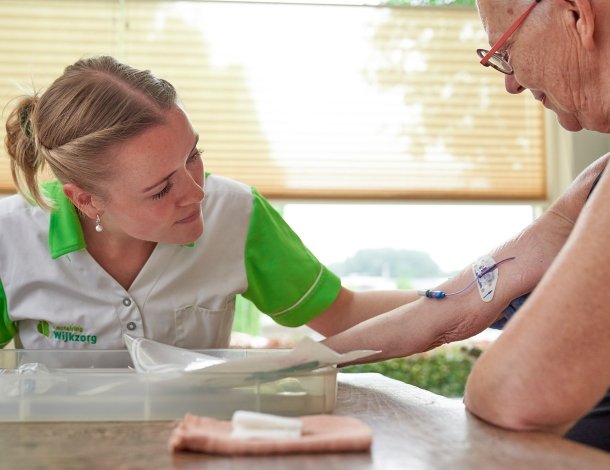 Chemotherapie thuis Amstelring Wijkzorg