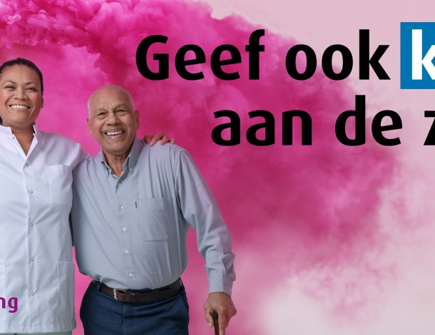 Geef ook jouw kleur aan de zorg bij zorgorganisatie Amstelring